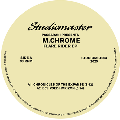 Passarani, M.Chrome - presents M.Chrome - Flare Rider