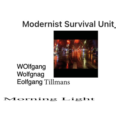 Wolfgang Tillmans - Modernist / Morning Light