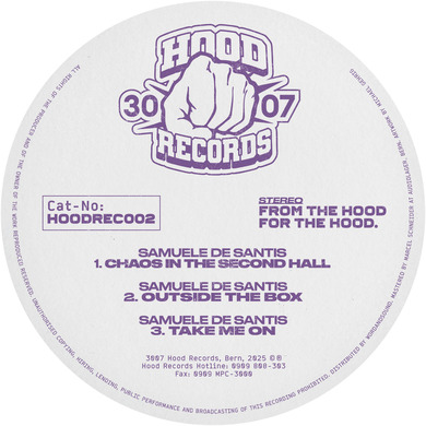 Samuele De Santis - HOODREC002