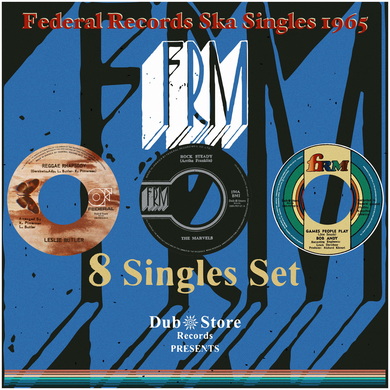 Various Artists - Federal Records Ska Singles 1965 - 8 Singles Set