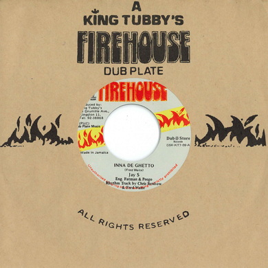 The Jays & King Tubbys - Inna De Ghetto / Inna De Ghetto Version