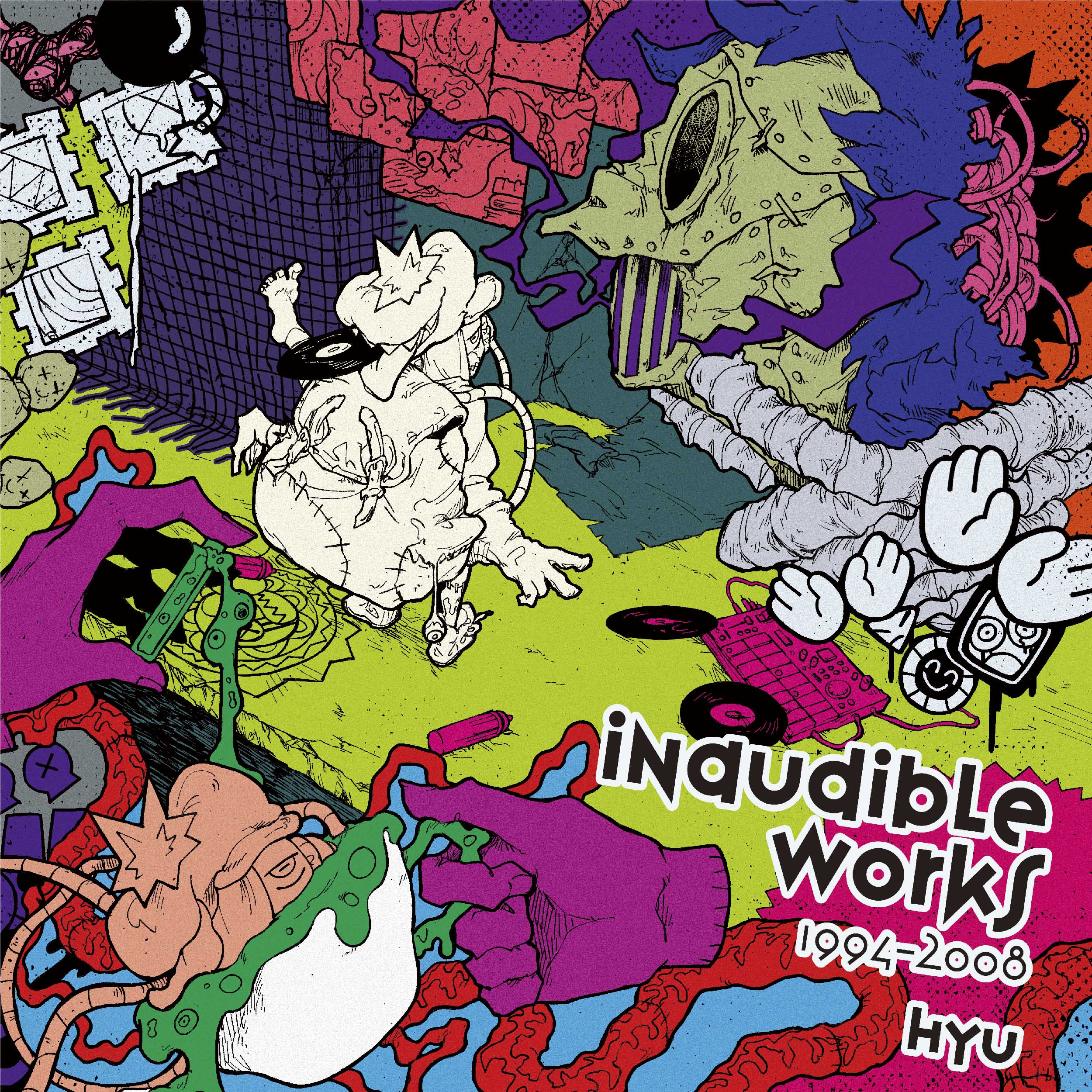 Hyu - Inaudible Works 1994-2008 (CD) | NEWTONE RECORDS
