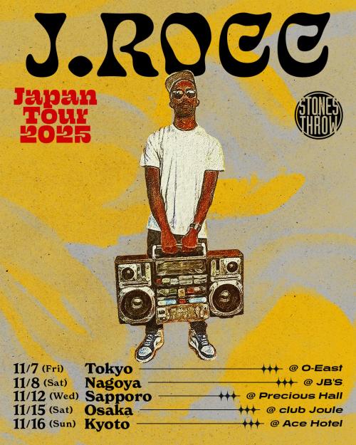 Stones Throw presents J.Rocc Japan Tour 2025