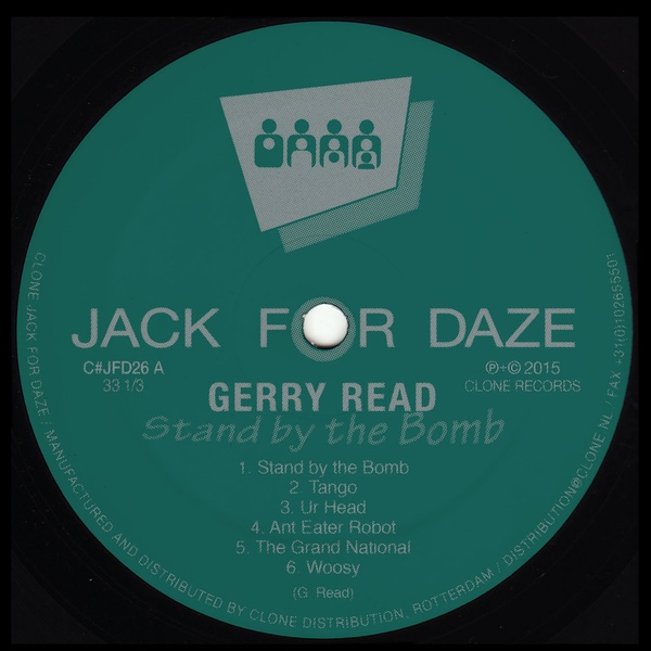 Gerry Read - Stand By The Bomb : 12inch