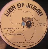 Lee Perry - Judgement In a Babylon / One Drop : 12inch