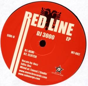 DJ 3000 - Red Line EP : 12inch
