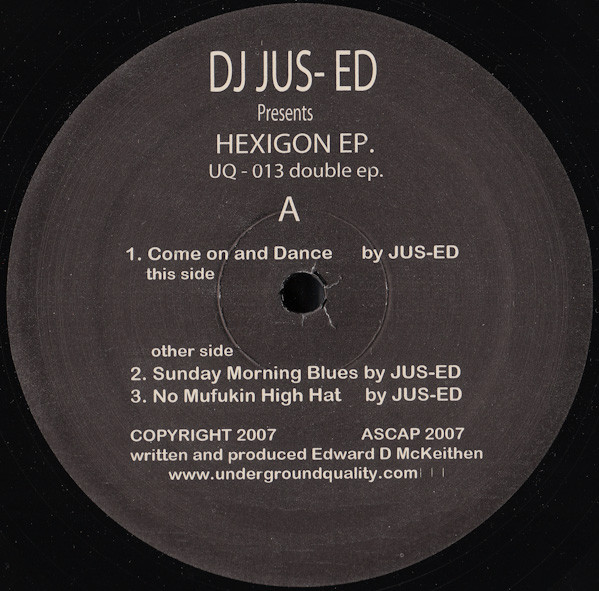 Jus-Ed - Hexigon EP : 2x12inch