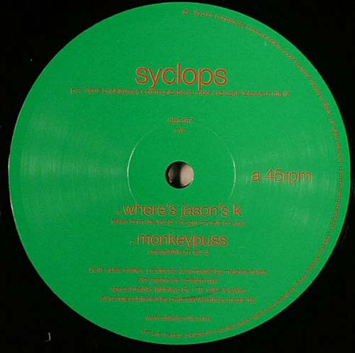 Syclops - Where's Jason's K : 12inch