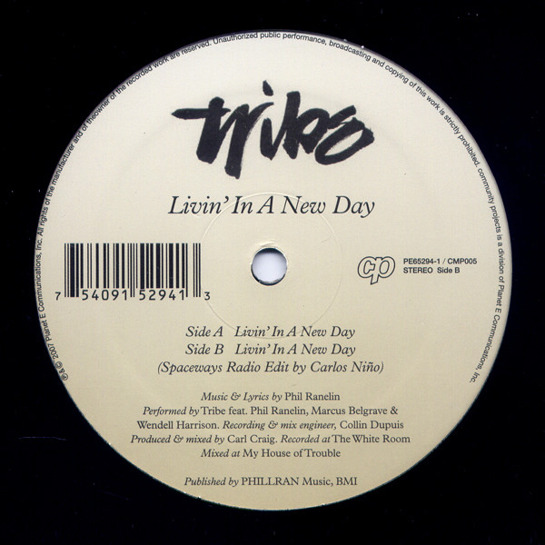 Tribe - Livin' In A New Day : 12inch