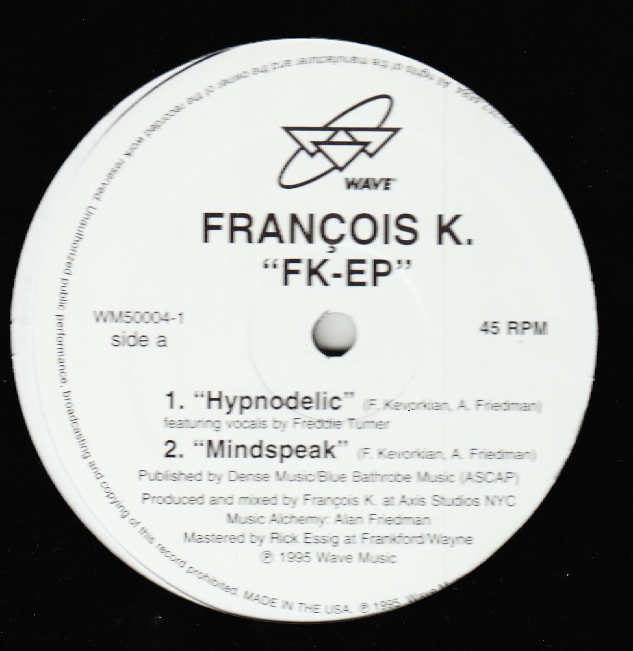 Francois K - FK-EP : 12inch