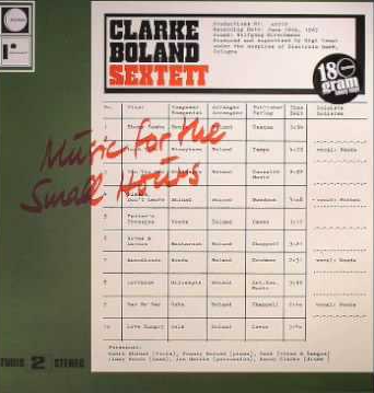 Clarke Boland Sextett - Music For The Small Hours : LP