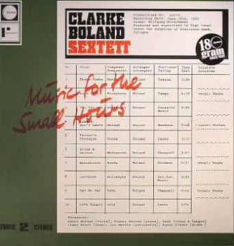 Clarke Boland Sextett - Music For The Small Hours