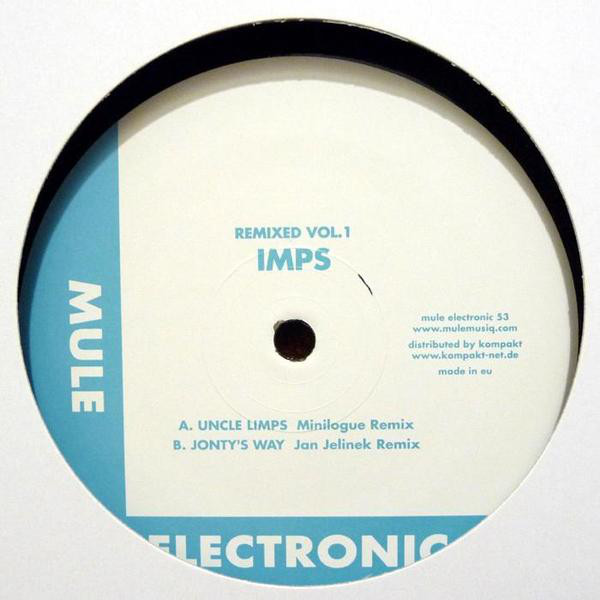 Imps - Remixed Vol.1 (Minilogue & Jan Jelinek : 12inch