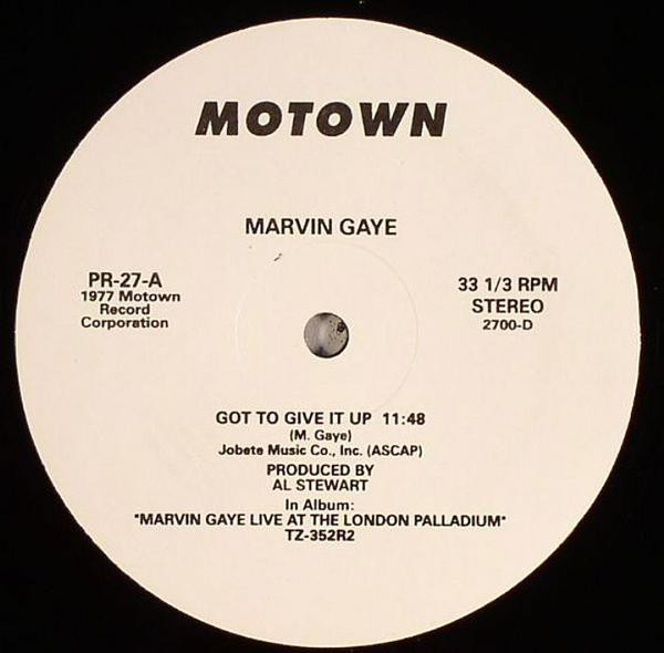 Marvin Gaye - Got To Give It Up / After The Dance : 12inch