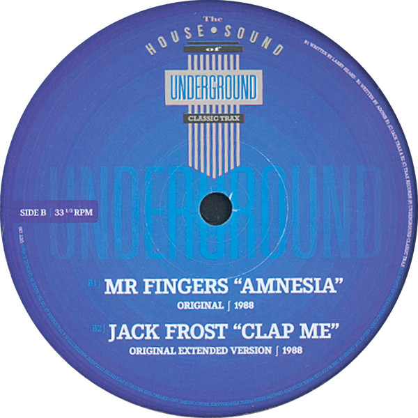 Rebel Alliance/ Mr Fingers/ Jack Frost - Underground Classic Trax #130 : 12inch