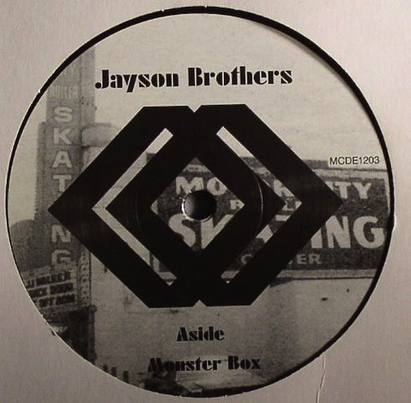 Jayson Brothers - Monster Box / All My Life : 12inch