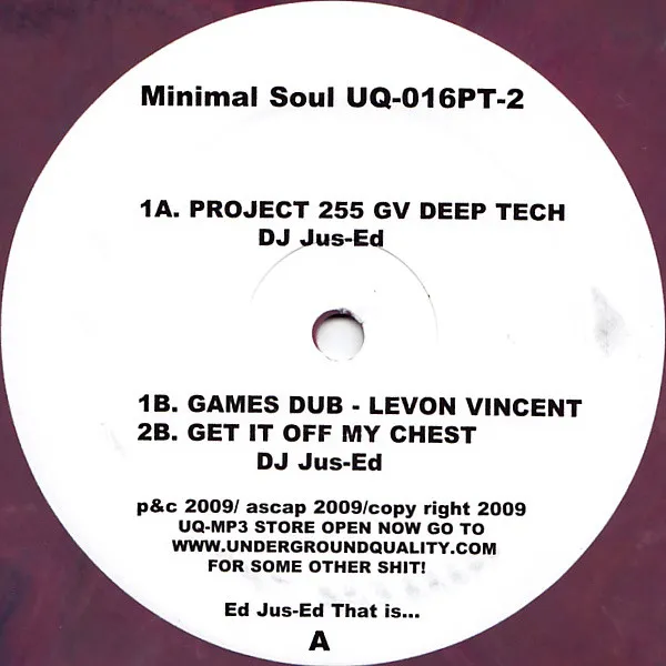 Various - Minimal Soul Part 2 : 12inch