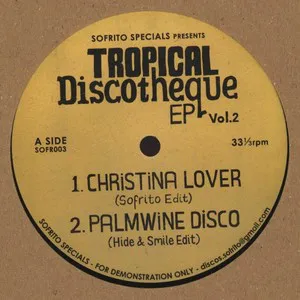 Various - Tropical Discotheque Volume 2 : 12inch