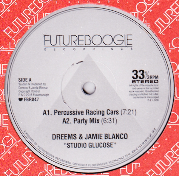 Dreems & Jamie Blanco - Studio Glucose, Moscoman Remix : 12inch