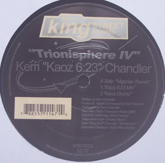 Kerri Chandler - Trionisphere IV
