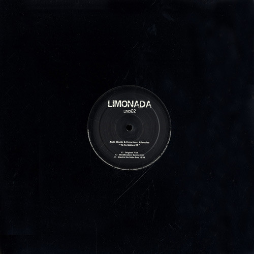 Aldo Cadiz & Francisco Allendes - Yo Yu Sabes EP : 12inch