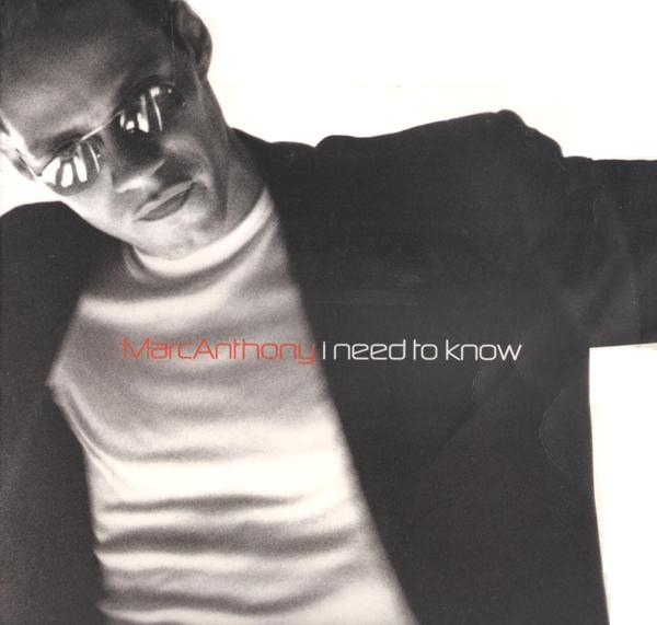 Marc Anthony - I Need To  ORIGINALS VOL.3 Know