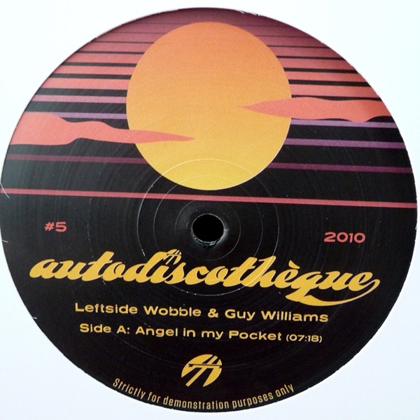 Leftside Wobble & Guy Williams - Angel In My Pocket : 12inch