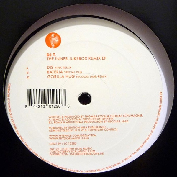 DJ T. - The Inner Jukebox Remixes : 12inch