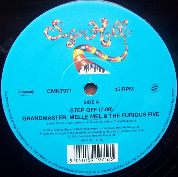Grandmaster Flash, Melle Mel And The Furious Five - Step Off / Pump Me Up : 12inch