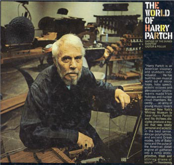 Harry Partch - The World Of Harry Partch : LP