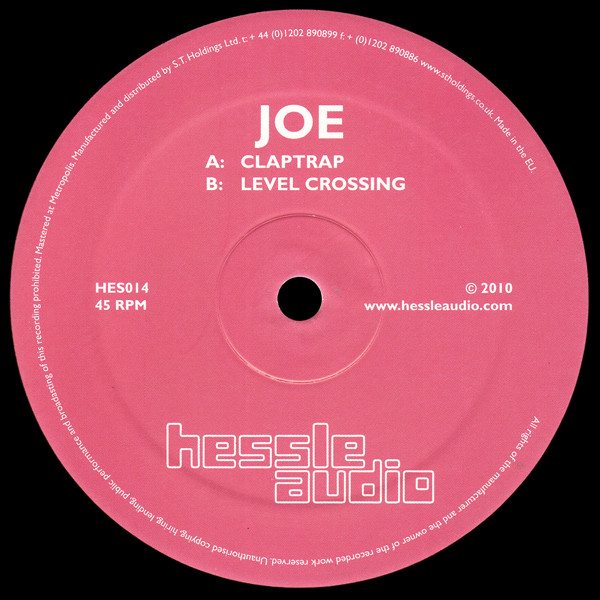 Joe - Claptrap / Level Crossing : 12inch