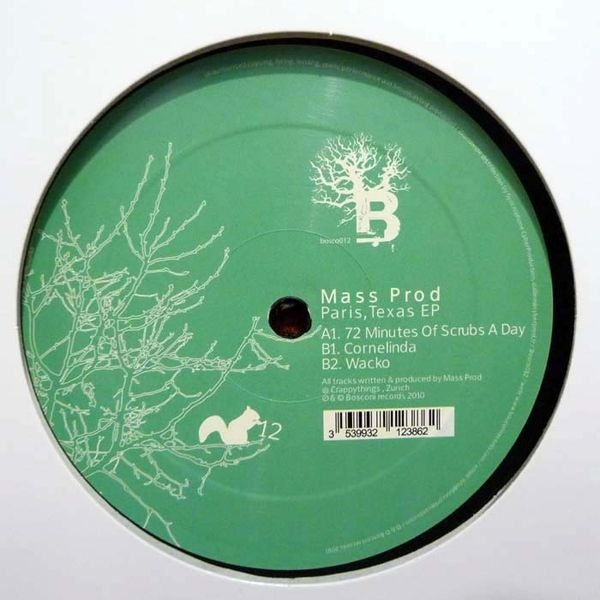 Mass Prod - Paris, Texas EP : 12inch