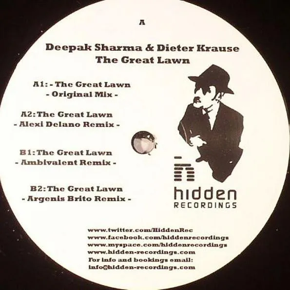 Deepak Sharma & Dieter Krause - The Great Lawn : 12inch