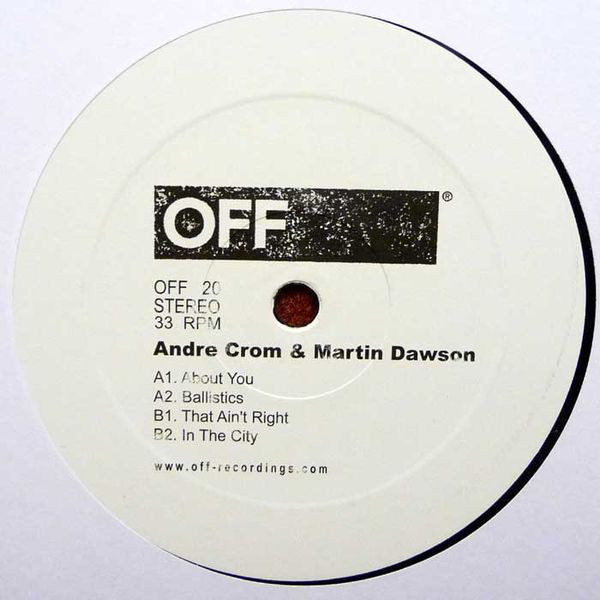 Andre Crom & Martin Dawson - About You EP