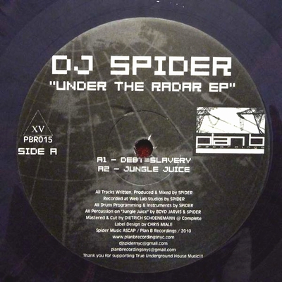 DJ Spider - Under The Radar EP