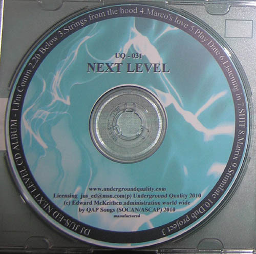 DJ Jus-Ed - Next Level : CD