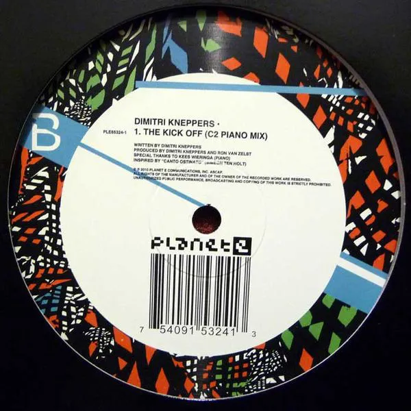 Dimitri Kneppers - The Kick Off : 12inch