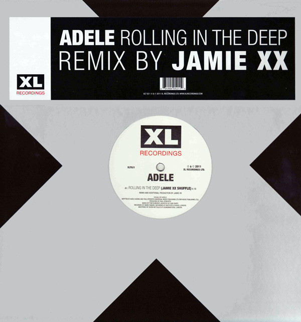 Adele - Rolling In The Deep (Jamie XX RMX) : 12inch