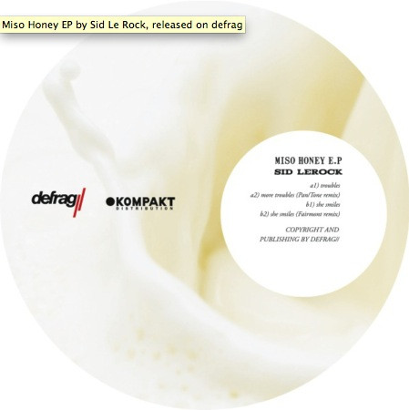 Sid Le Rock - Miso Honey EP : 12inch