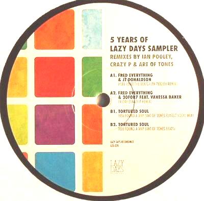 Various - 5 Years Of Lazy Days Sampler 1 : 12inch