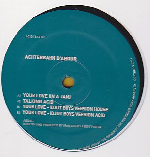 Achterbahn D'amour - Your Love Ep 1 : 12inch