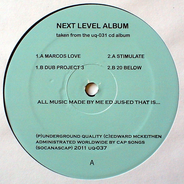 DJ Jus Ed - Next Level : 2x12inch