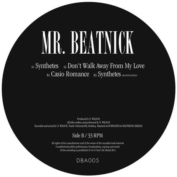 Mr Beatnick - Synthetes : 12inch