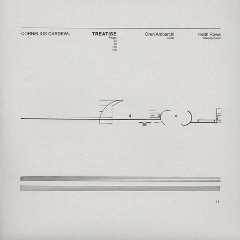 Cornelius Cardew - Treatise : LP