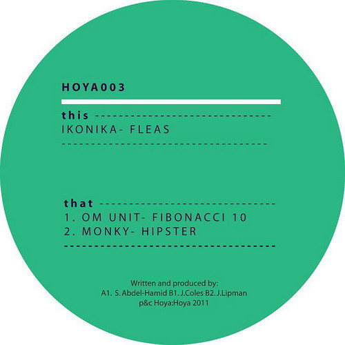 Various - Hoya:Hoya Volume 3 - Ikonika, Om Unit & Monky - : 12inch