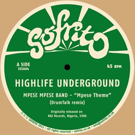 Mpese Mpese Band / Canadoes Dance Band - Highlife Underground EP