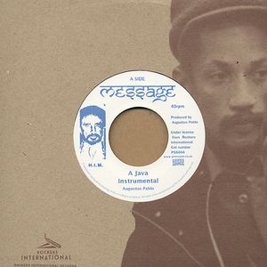 Augustus Pablo - A Java Instrumental : 7inch