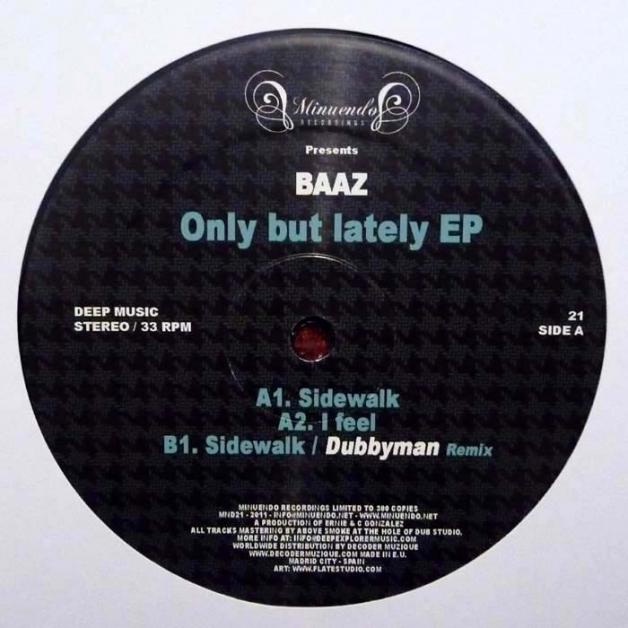 Baaz - Only But Lately EP : 12inch
