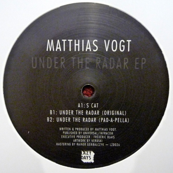Matthias Vogt - Under The Radar EP : 12inch