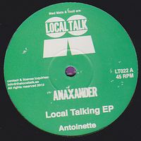 Anaxander - Local Talking Ep : 12inch